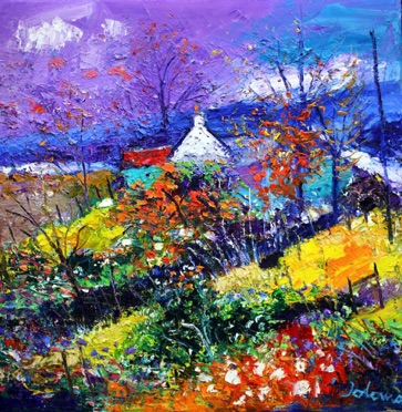 Autumnlight Archie Baldie's House Mull 24x24 Autumnlight Archie Baldie's House Mull 24x24